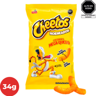 Cheetos 34g Sabor Mega Queso